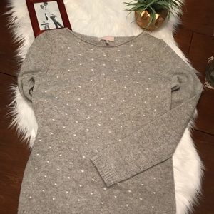 Polka dot grey sweater 🤓 Benedetta B.